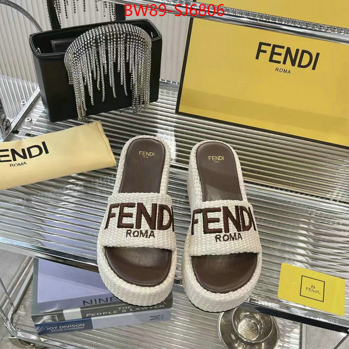 Women Shoes-Fendi aaaaa quality replica ID: SJ6806 $: 89USD