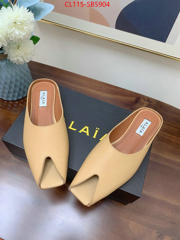 Women Shoes-ALAIA top designer replica ID: SB5904 $: 115USD