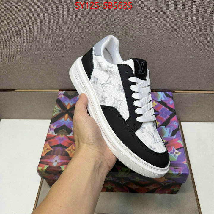 Men Shoes-LV high quality perfect ID: SB5635 $: 125USD