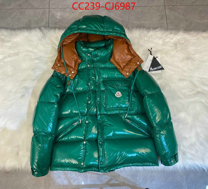 Down jacket Men-Moncler top quality replica ID: CJ6987 $: 239USD