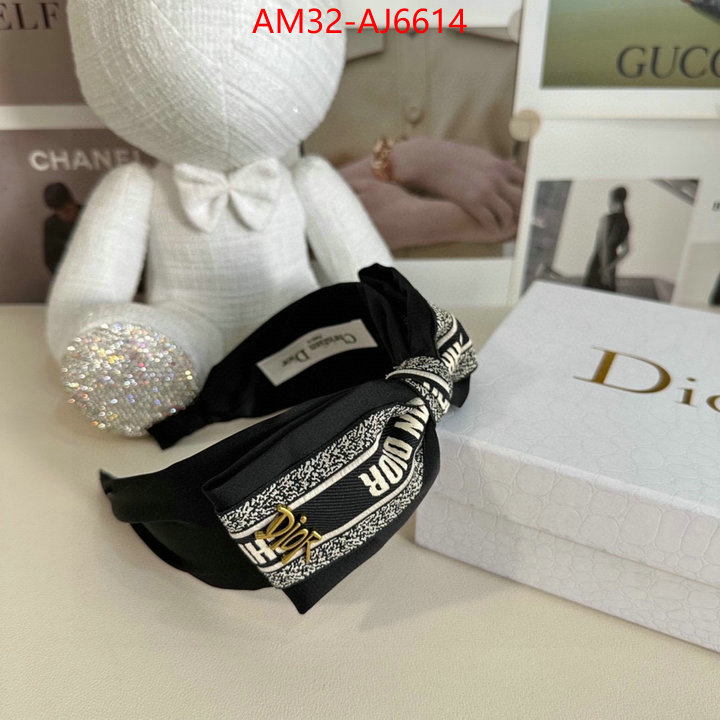 Hair band-Dior fake aaaaa ID: AJ6614 $: 32USD