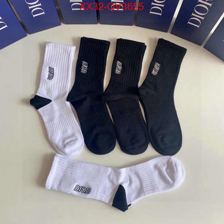 Sock-Dior designer fashion replica ID: QV3655 $: 32USD