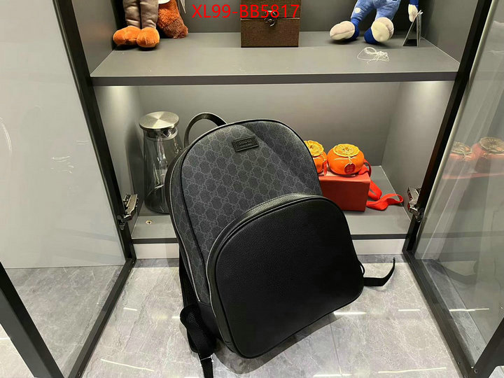 Gucci Bags(4A)-Backpack- top designer replica ID: BB5817 $: 99USD,