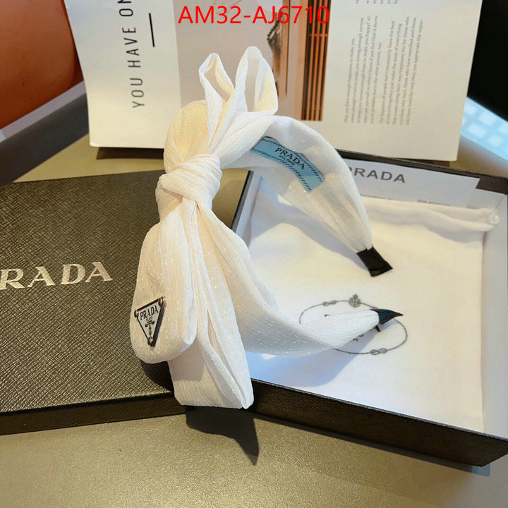 Hair band-Prada best designer replica ID: AJ6710 $: 32USD