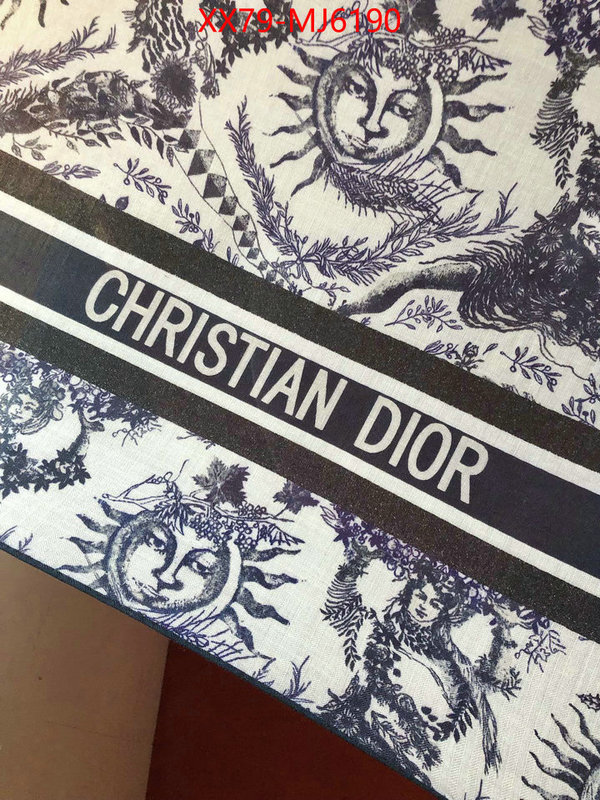 Scarf-Dior designer fake ID: MJ6190 $: 79USD