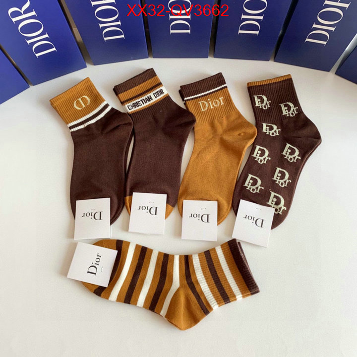 Sock-Dior high quality perfect ID: QV3662 $: 32USD