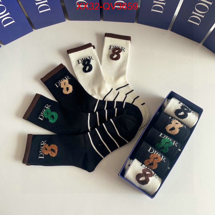 Sock-Dior good quality replica ID: QV3659 $: 32USD