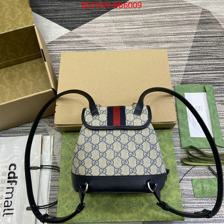 Gucci Bags(TOP)-Backpack- sell online ID: BB6009 $: 209USD,