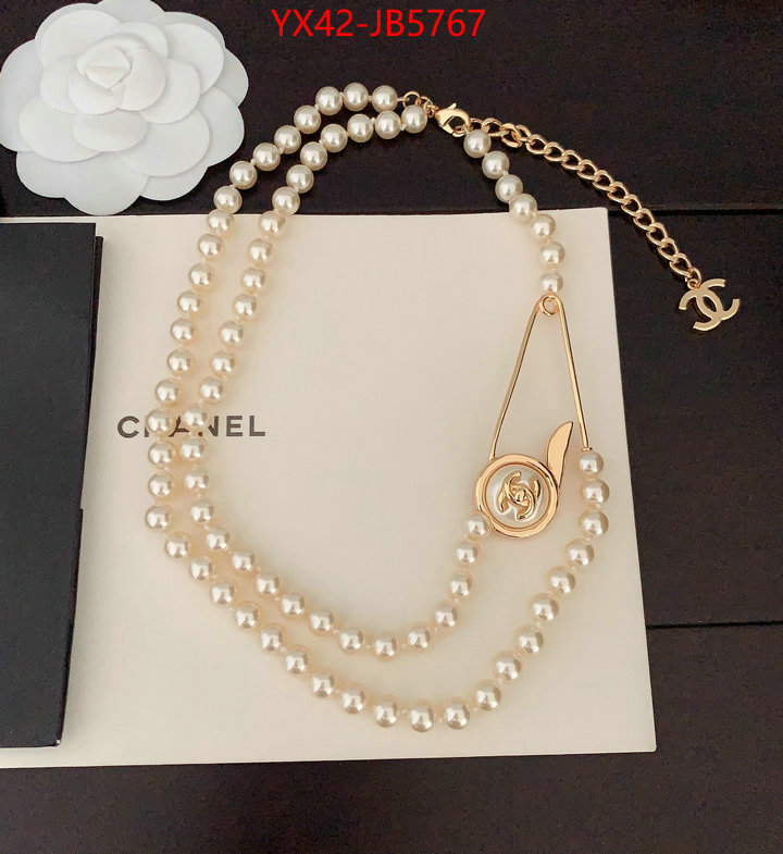 Jewelry-Chanel how to buy replcia ID: JB5767 $: 42USD