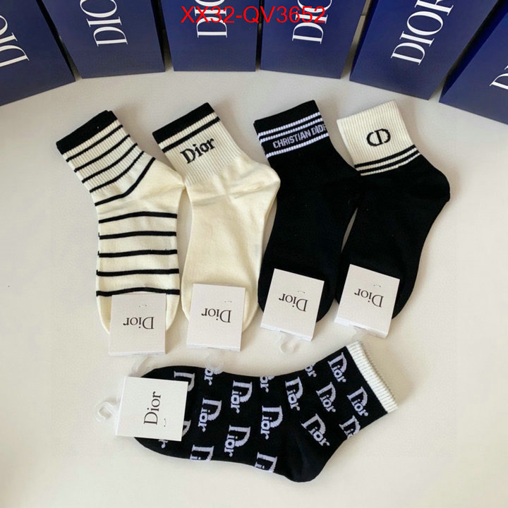 Sock-Dior knockoff highest quality ID: QV3652 $: 32USD