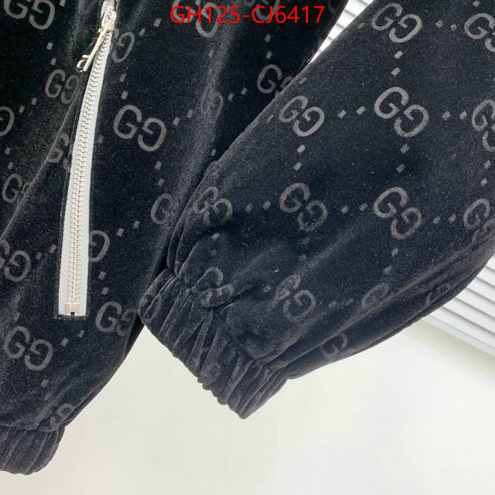 Clothing-Gucci the highest quality fake ID: CJ6417 $: 125USD