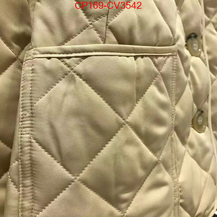 Down jacket Women-Burberry luxury fake ID: CV3542 $: 169USD