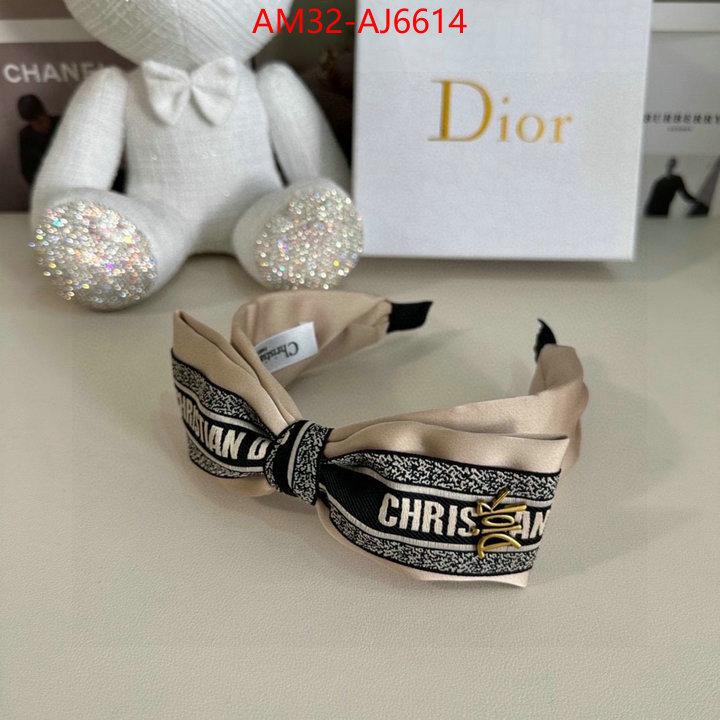 Hair band-Dior fake aaaaa ID: AJ6614 $: 32USD