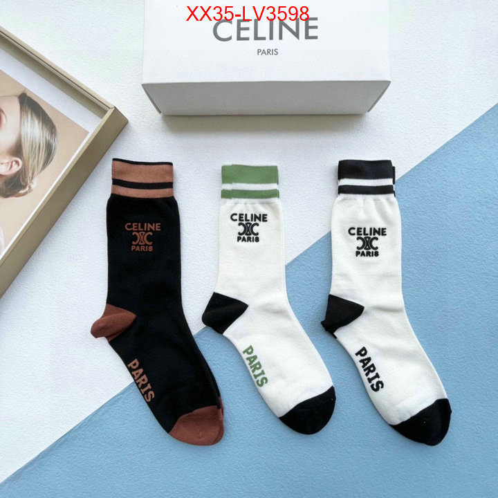 Sock-CELINE where to buy replicas ID: LV3598 $: 35USD