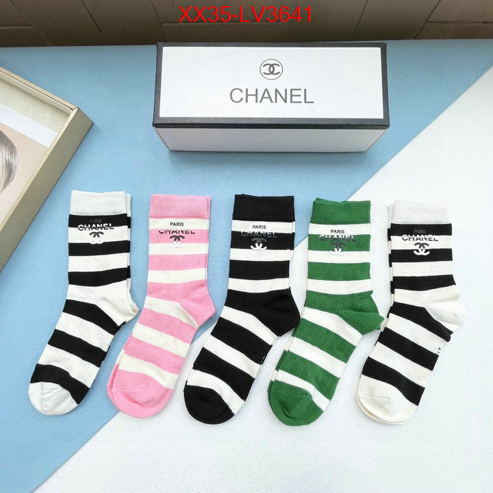 Sock-Chanel buy top high quality replica ID: LV3641 $: 35USD