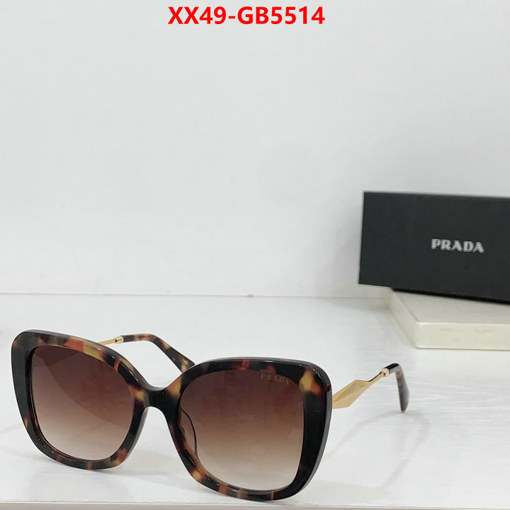 Glasses-Prada replica designer ID: GB5514 $: 49USD