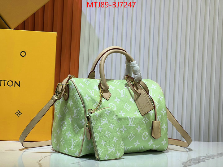 LV Bags(4A)-Speedy- aaaaa replica ID: BJ7247 $: 89USD,