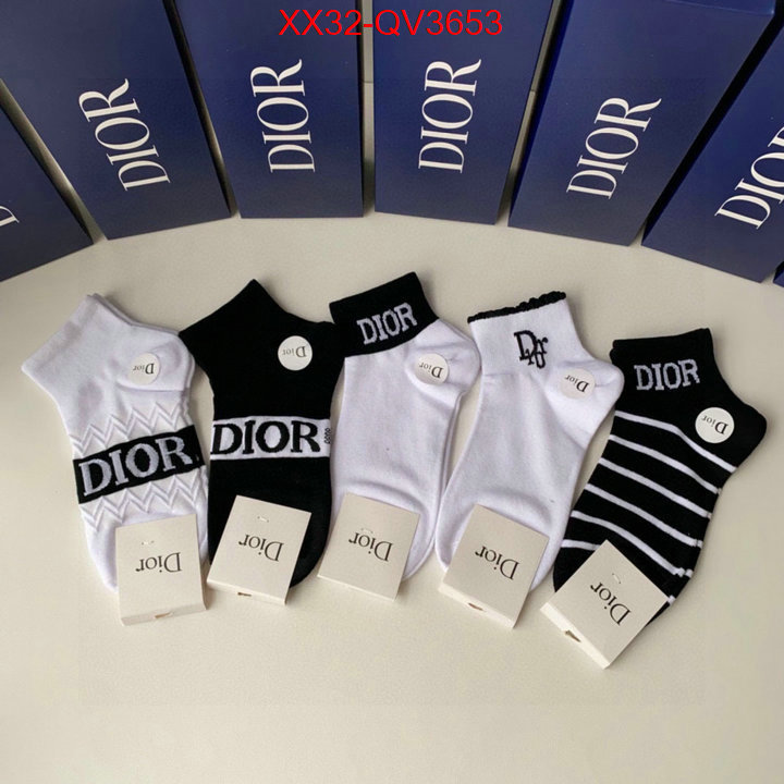 Sock-Dior where to buy replicas ID: QV3653 $: 32USD