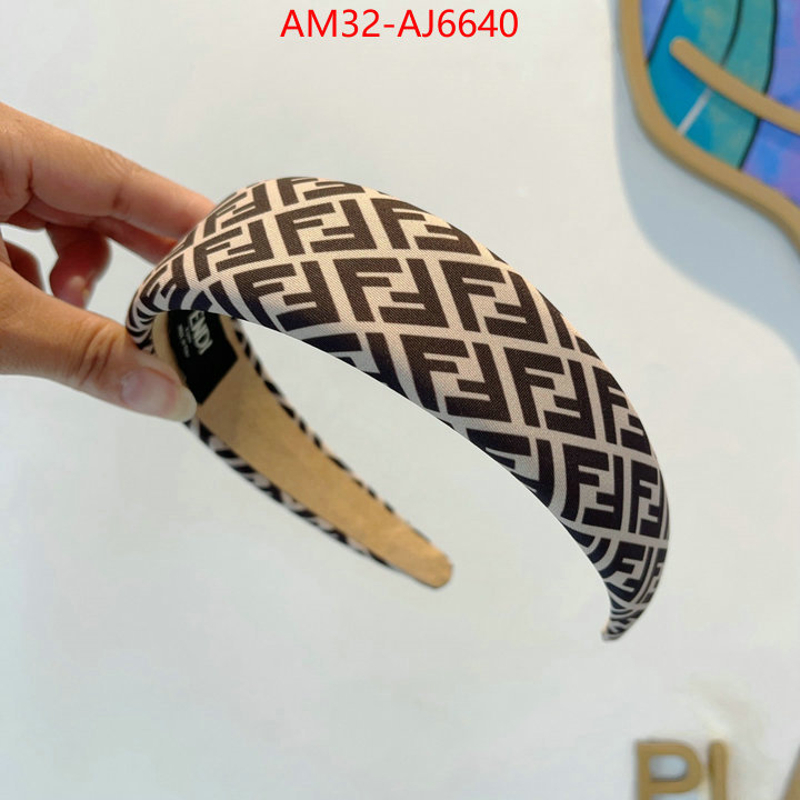 Hair band-Fendi where can i buy the best quality ID: AJ6640 $: 32USD