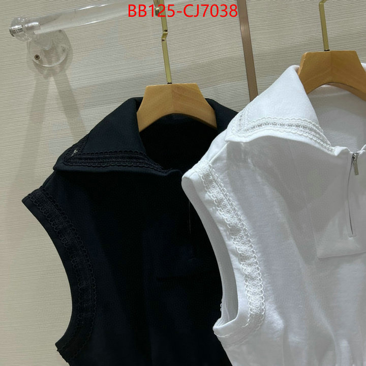 Clothing-Chanel replica us ID: CJ7038 $: 125USD