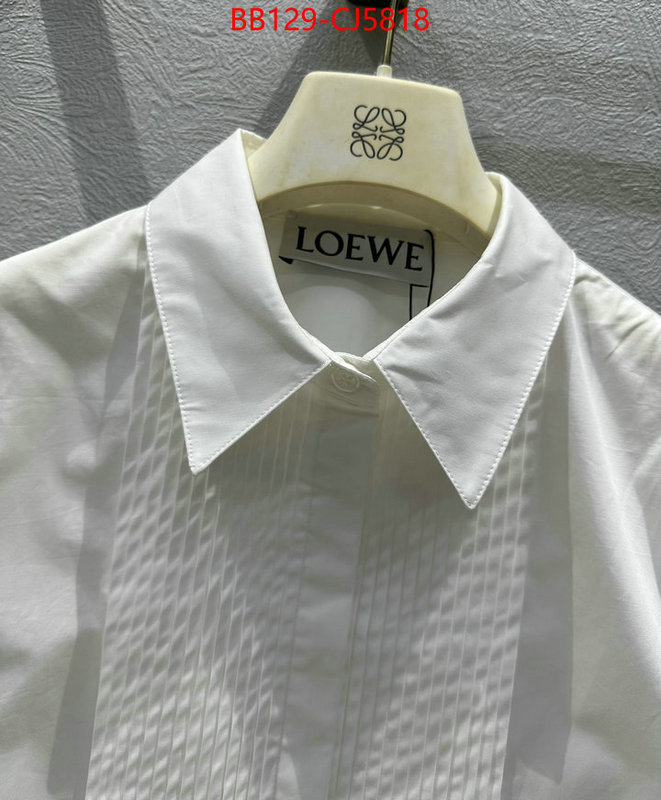 Clothing-Loewe how to buy replica shop ID: CJ5818 $: 129USD