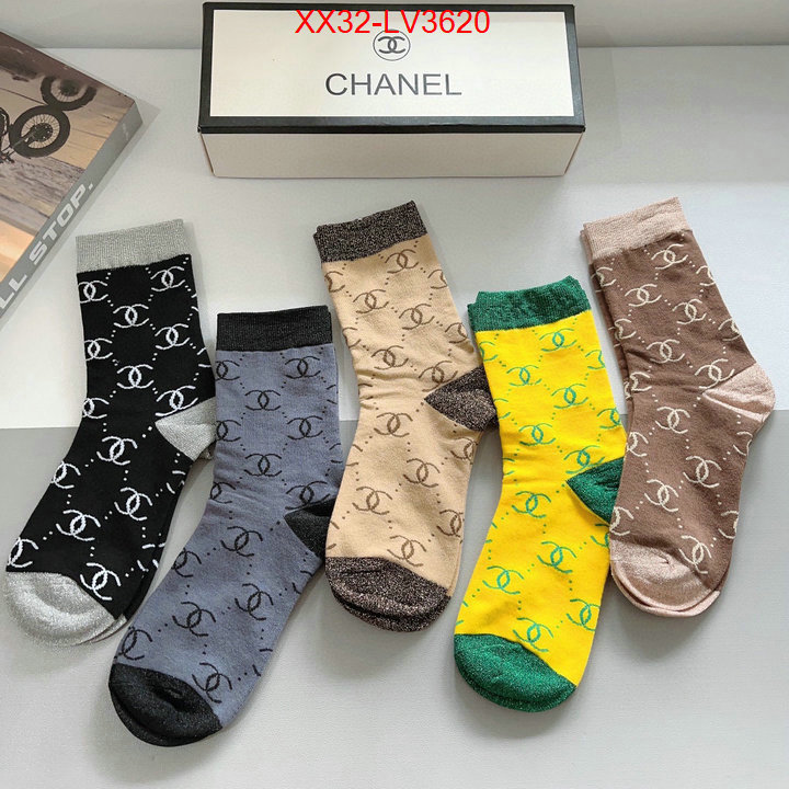 Sock-Chanel buy online ID: LV3620 $: 32USD