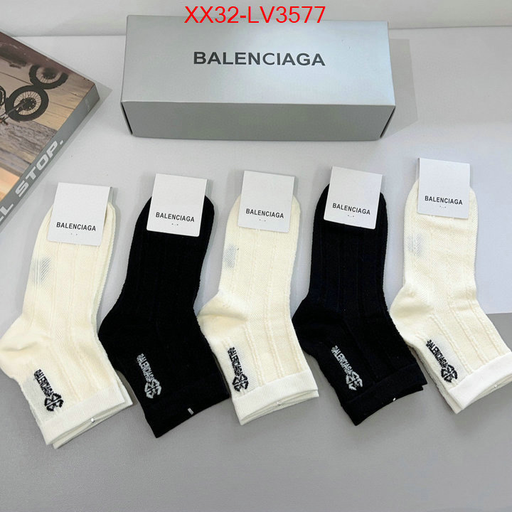 Sock-Balenciaga buy top high quality replica ID: LV3577 $: 32USD