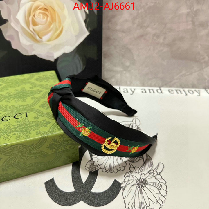 Hair band-Gucci shop cheap high quality 1:1 replica ID: AJ6661 $: 32USD