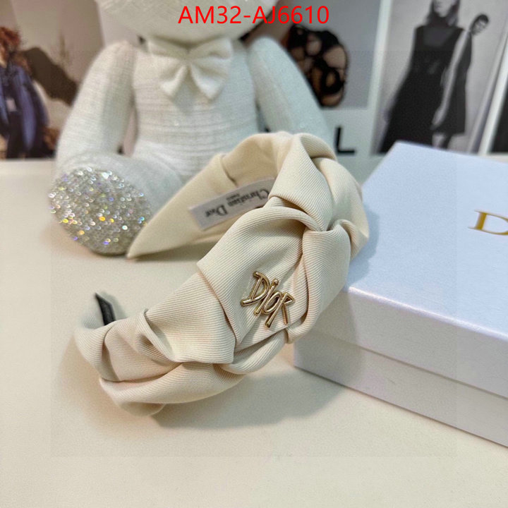 Hair band-Dior how to find designer replica ID: AJ6610 $: 32USD