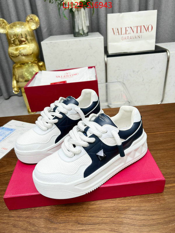 Men Shoes-Valentino best wholesale replica ID: SJ6943 $: 129USD