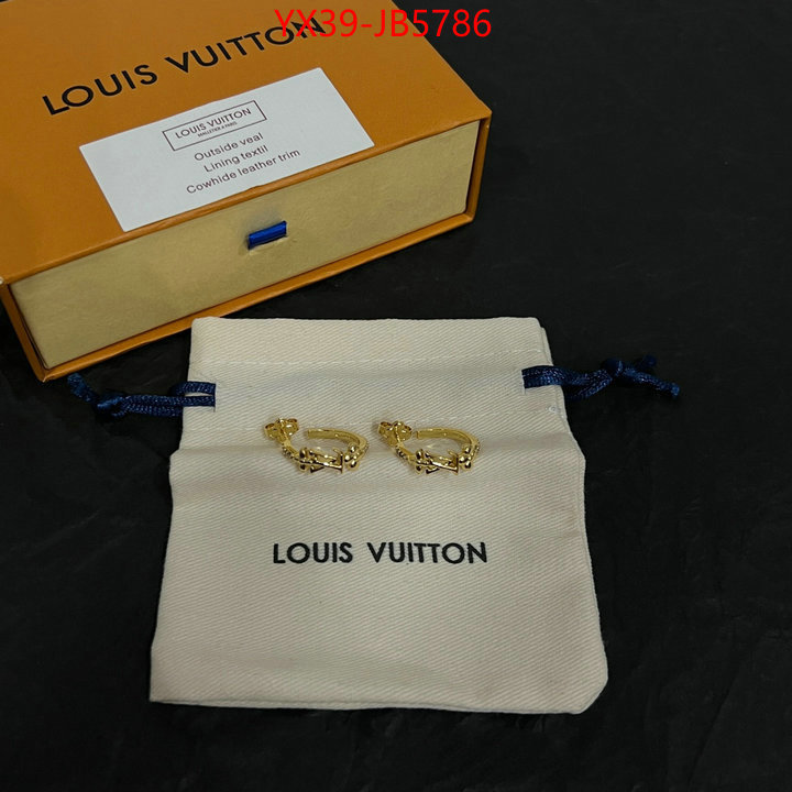 Jewelry-LV luxury 7 star replica ID: JB5786 $: 39USD