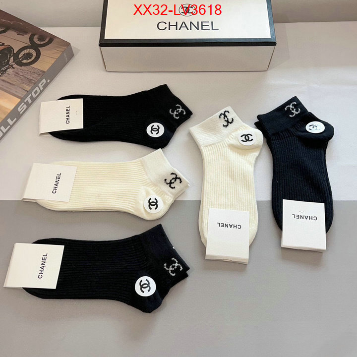 Sock-Chanel new 2024 ID: LV3618 $: 32USD