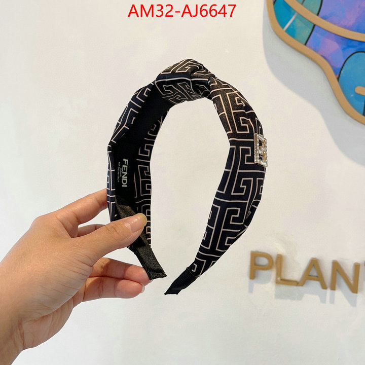 Hair band-Fendi wholesale imitation designer replicas ID: AJ6647 $: 32USD