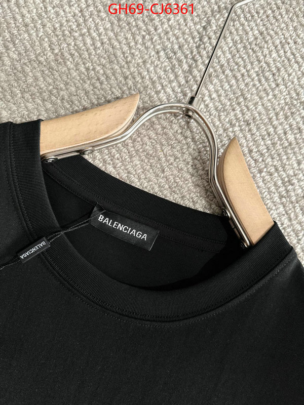 Clothing-Balenciaga buy high-quality fake ID: CJ6361 $: 69USD