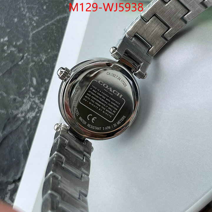 Watch(4A)-Coach found replica ID: WJ5938 $: 129USD