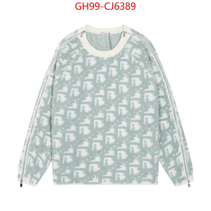 Clothing-Dior top grade ID: CJ6389 $: 99USD