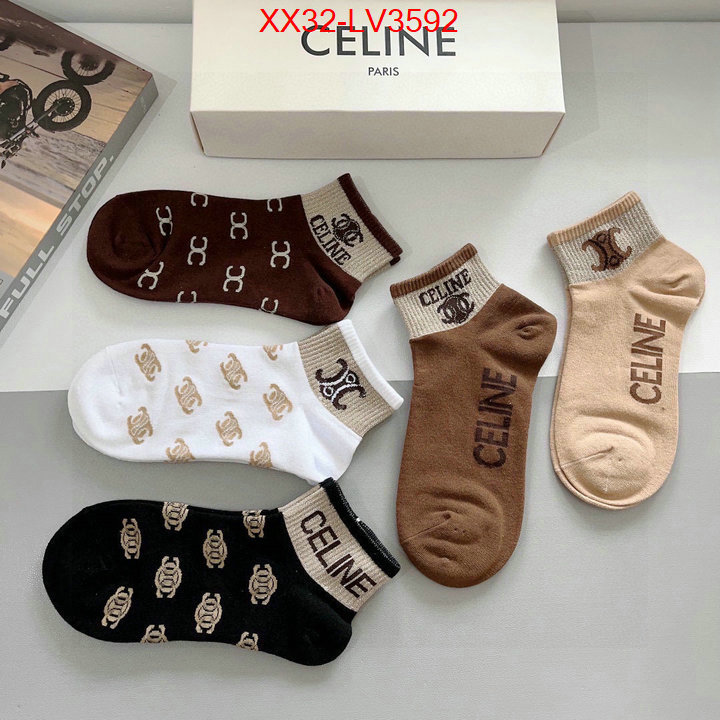 Sock-CELINE the most popular ID: LV3592 $: 32USD