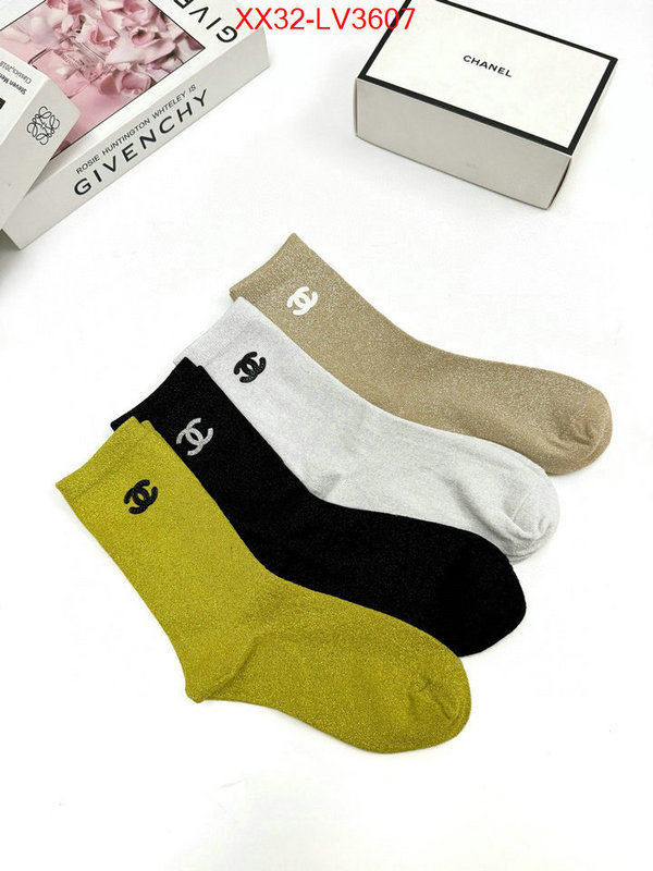 Sock-Chanel designer 7 star replica ID: LV3607 $: 32USD