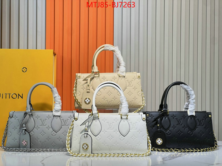 LV Bags(4A)-Handbag Collection- fake aaaaa ID: BJ7263 $: 85USD,