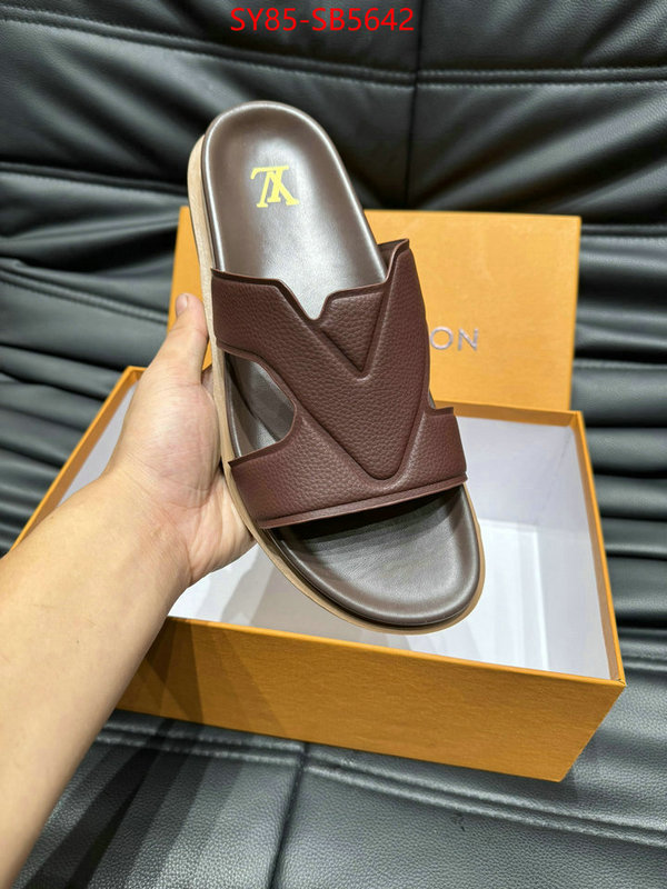 Men Shoes-LV highest quality replica ID: SB5642 $: 85USD