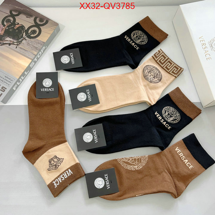 Sock-Versace what is a 1:1 replica ID: QV3785 $: 32USD