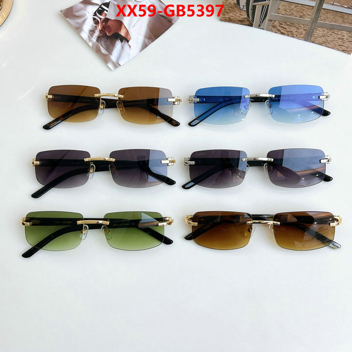 Glasses-Cartier high-end designer ID: GB5397 $: 59USD