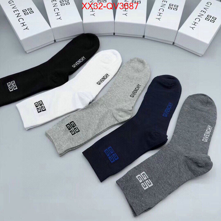 Sock-Givenchy the top ultimate knockoff ID: QV3687 $: 32USD