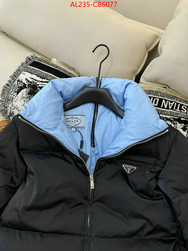 Down jacket Women-Prada replica best ID: CB6077 $: 235USD