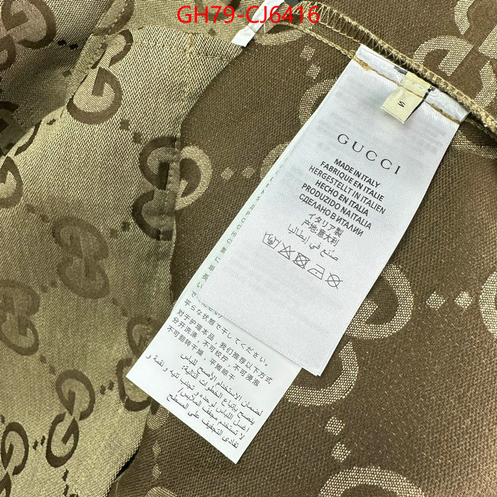 Clothing-Gucci replica online ID: CJ6416 $: 79USD