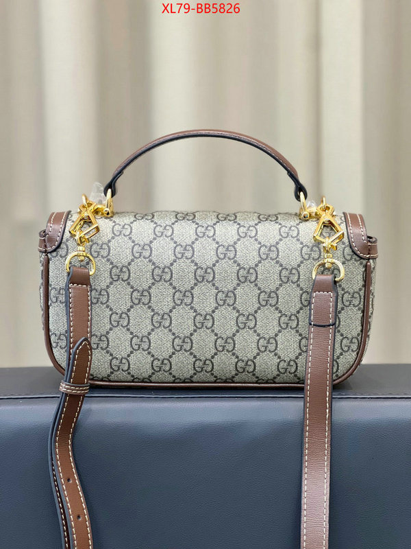 Gucci Bags(4A)-Horsebit- fashion ID: BB5826 $: 79USD,