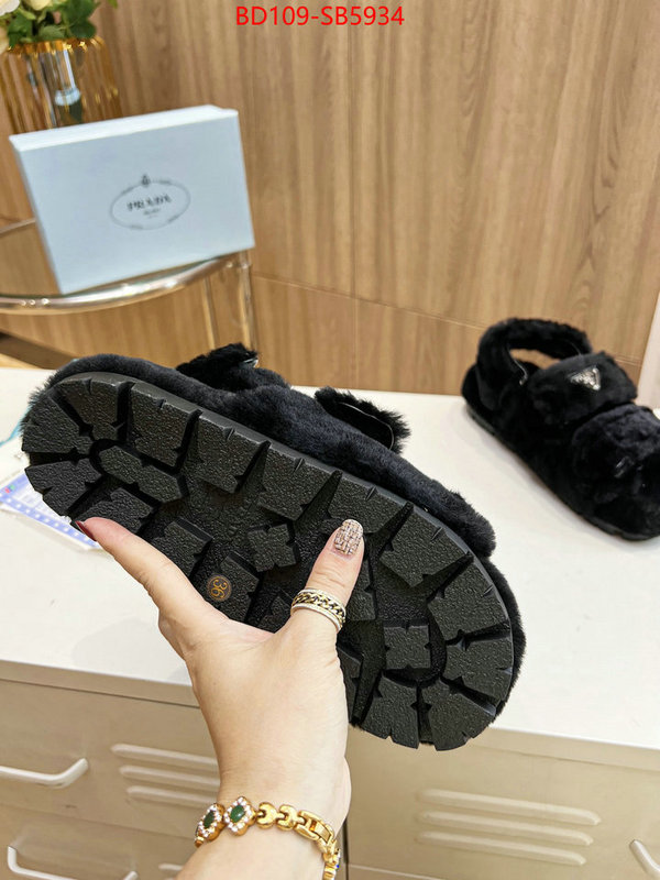 Women Shoes-Prada best quality replica ID: SB5934 $: 109USD