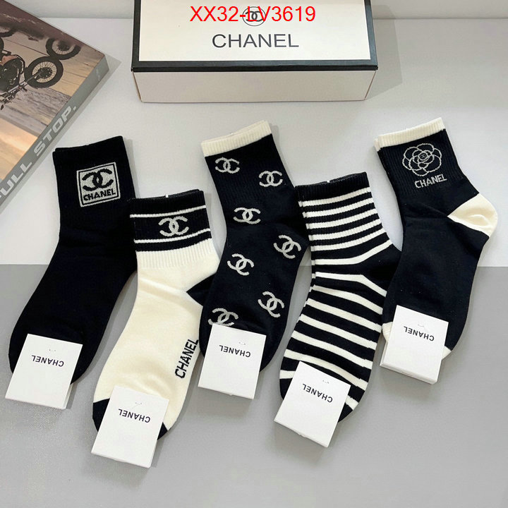 Sock-Chanel best quality replica ID: LV3619 $: 32USD