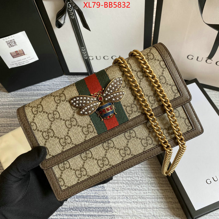 Gucci Bags(4A)-Crossbody- best like ID: BB5832 $: 79USD,