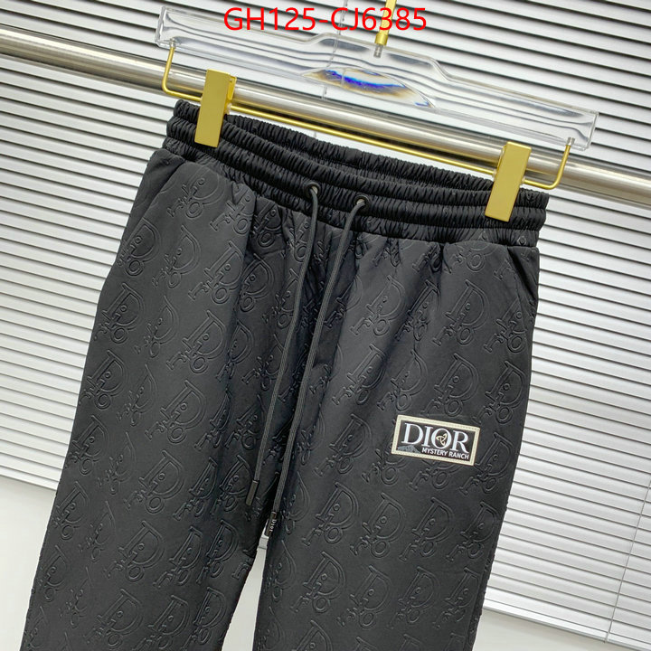 Clothing-Dior how quality ID: CJ6385 $: 125USD